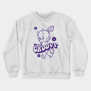 GROOVY HOT STUFF TIE DYE Crewneck Sweatshirt